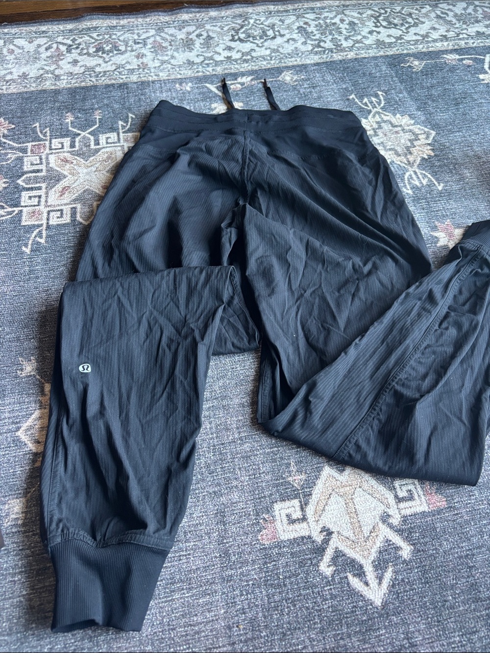 lululemon athletica Black Track Joggers